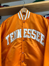 Load image into Gallery viewer, Vintage 80s Starter University Tennessee Satin Bomber Jacket Size Small

