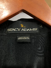 Load image into Gallery viewer, Vintage Stacy Adams Spiral Camp Button Shirt Size Large

