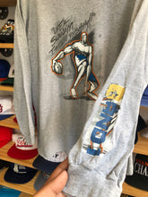 Load image into Gallery viewer, Vintage 2000s AND1 Killing You Softly Basketball Long Sleeve Tee Youth XL
