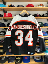 Load image into Gallery viewer, Vintage Starter Philadelphia Flyers John Vanbiesbrouck Jersey Size Large
