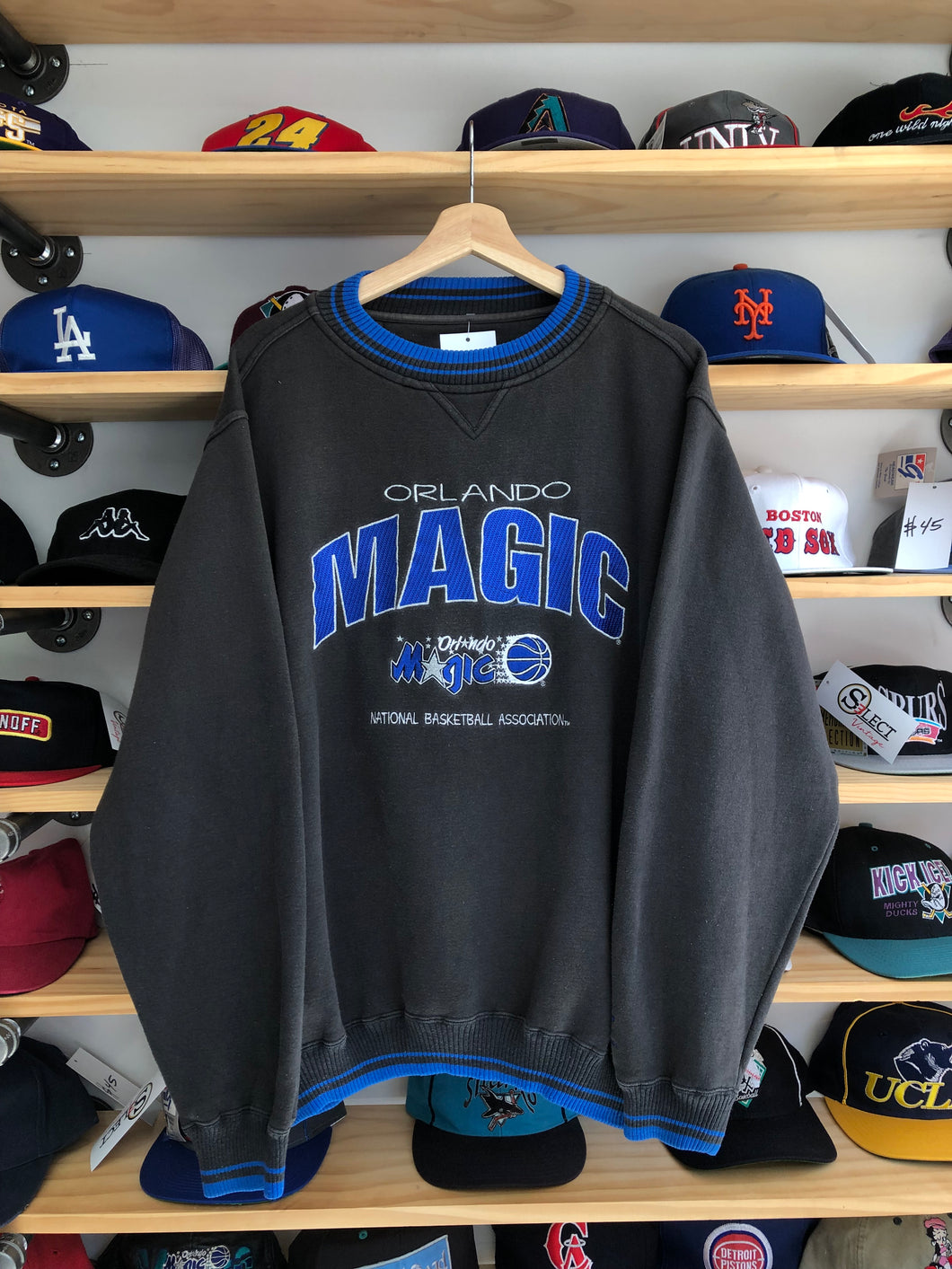 Vintage Logo Athletic Orland Magic Spellout Crewneck Size L/XL