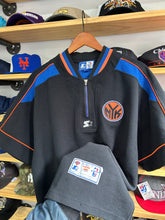 Load image into Gallery viewer, Vintage Late 90s Starter New York Knicks Warm Up Shooting Shirt XL
