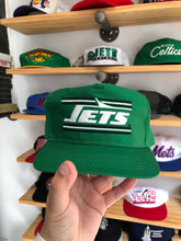 Load image into Gallery viewer, Vintage Drew Pearson New York Jets Spellout Snapback
