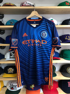 Adidas 2015 NYCFC Rodney Wallace MLS Soccer Jersey Size Medium