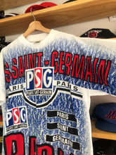 Load image into Gallery viewer, Vintage Nutmeg Paris Saint Germain Soccer PSG AOP Tee Size Large
