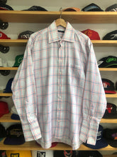 Load image into Gallery viewer, Vintage Burberry London Plaid Checkered Button Up Shirt Size 16R
