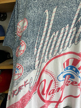 Load image into Gallery viewer, Vintage 1991 Trench New York Yankees AOP XL
