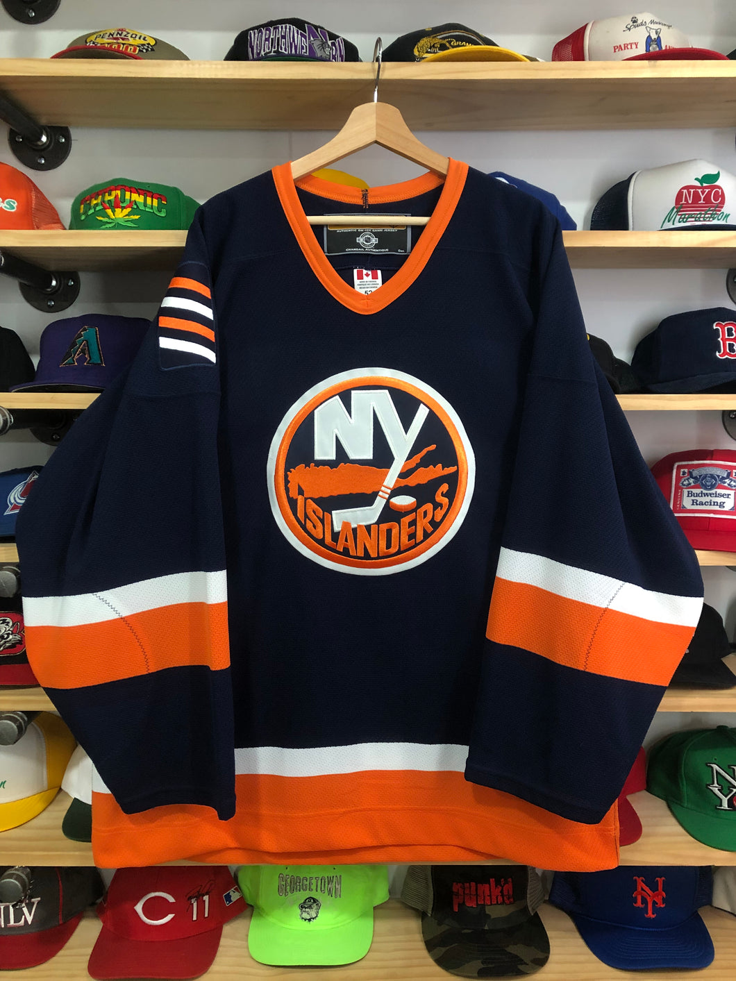Vintage KOHO New York Islanders Authentic Blank Jersey Size 52/2XL