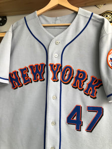 Vintage Majestic New York Mets Tom Glavine Authentic Jersey Size 44/Large
