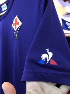 Le Coq Sportif ACF Fiorentina Soccer Jersey Size Large