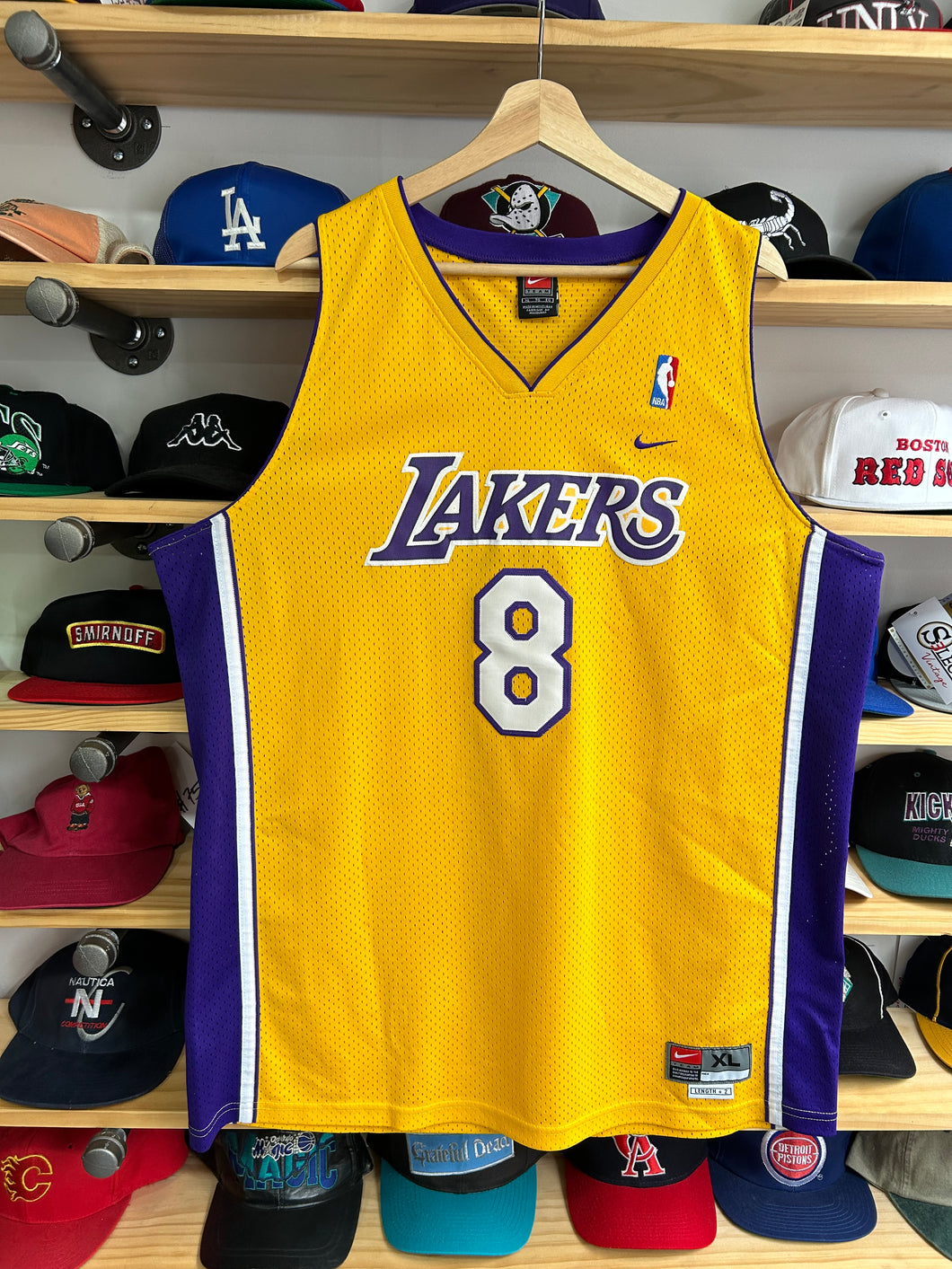 Vintage Nike Los Angeles Lakers Kobe Bryant Swingman Jersey XL