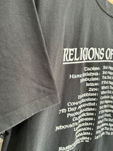 Load image into Gallery viewer, Vintage 90s Anvil Religions of the World Parody Tee XL
