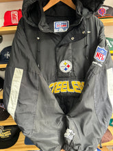 Load image into Gallery viewer, Vintage Starter Pittsburgh Steelers Pullover Front Pouch Jacket Medium
