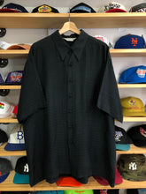 Load image into Gallery viewer, Vintage Genelli Textured Silk Button Shirt Size XL
