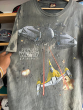Load image into Gallery viewer, Vintage 90s Star Wars Episode 1 All Over Print Tee Size XL

