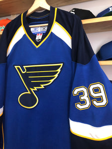 Vintage Reebok St. Louis Blues Doug Weight Authentic Jersey Size 56