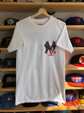 Load image into Gallery viewer, 2010 Majestic New York Yankees Derek Jeter American Flag Tee Size Small
