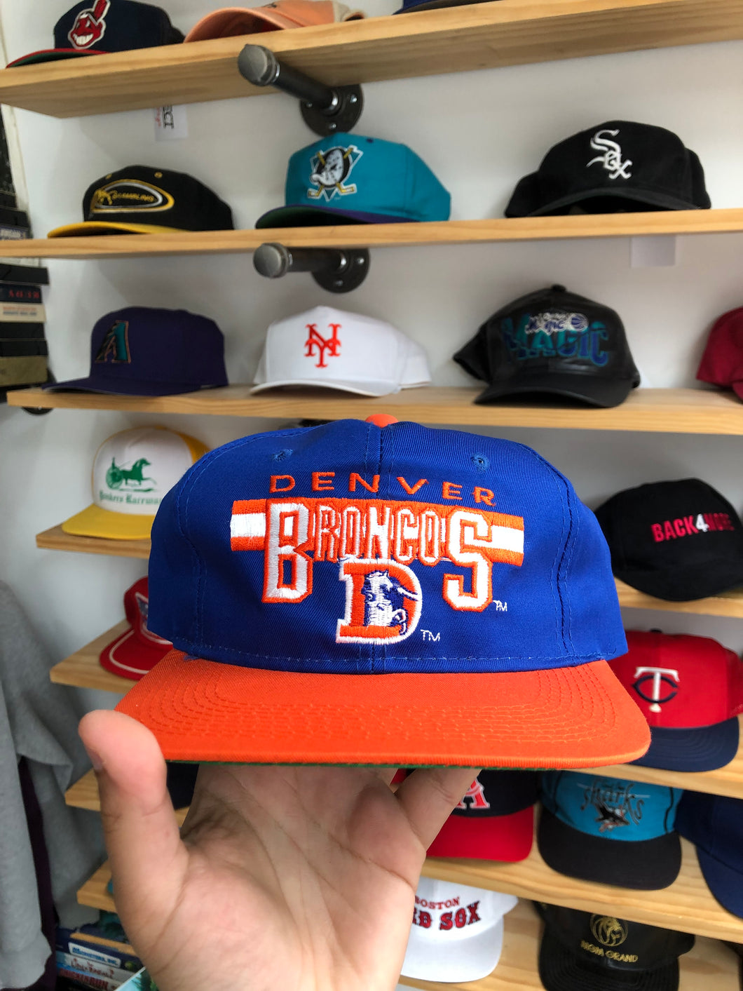 Deadstock Vintage Annco Denver Broncos Snapback