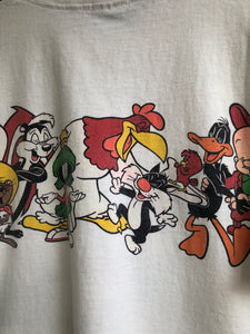 Vintage 1993 Looney Tunes Cornell University Tee Size XL