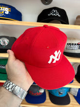 Load image into Gallery viewer, Vintage Yankees Wool Red Mohr’s Custom Snapback
