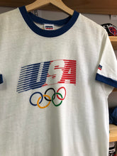 Load image into Gallery viewer, Vintage Levi’s 1984 Olympics Team USA Ringer Tee Size Small
