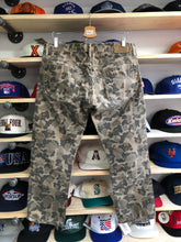 Load image into Gallery viewer, Vintage Ralph Lauren Polo Duck Camo Distressed Pants Size 33x30
