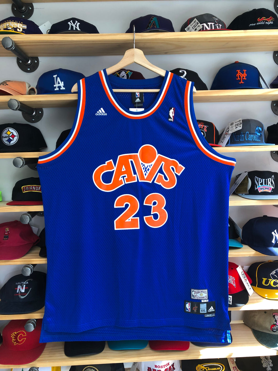 Adidas Hardwood Classics Cavaliers Lebron James Throwback Jersey Size XXL