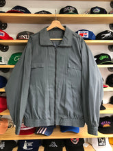 Load image into Gallery viewer, Vintage Genelli 100% Silk Zip Up Track Jacket Size XL
