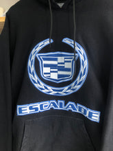 Load image into Gallery viewer, Vintage Steve &amp; Barry’s Cadillac Escalade Logo Hoodie Size Large
