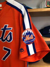 Load image into Gallery viewer, 2016 Majestic New York Mets 7 Line Army Jersey Size Large
