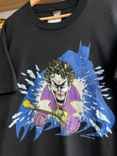 Load image into Gallery viewer, Vintage 1989 DC Comics Batman Joker Tee Size XL
