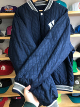 Load image into Gallery viewer, 2010s JH Design New York Yankees World Series Patch Wool Reversible Bomber Jacket Size 2XL
