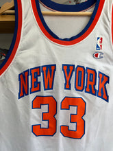 Load image into Gallery viewer, Vintage Early 90s Champion New York Knicks Patrick Ewing Jersey 44 Large
