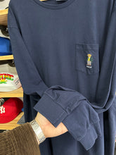 Load image into Gallery viewer, Vintage Polo Ralph Lauren Bear Long Sleeve Pocket Tee XL
