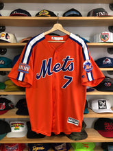 Load image into Gallery viewer, 2016 Majestic New York Mets 7 Line Army Jersey Size Large
