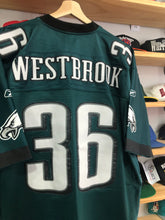 Load image into Gallery viewer, Vintage Reebok Philadelphia Eagles Brian Westbrook Jersey Size XL
