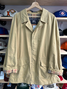 Vintage 90s Burberrys Men’s Nova Tan Light Jacket Medium / Large