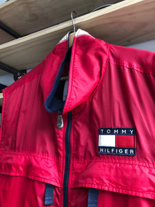 Vintage Tommy Hilfiger Colorblocking Cargo Vest Size XXL
