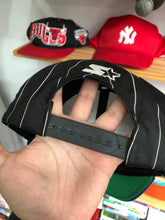 Load image into Gallery viewer, Vintage Starter New York Knicks Pinstripe Logo Snapback

