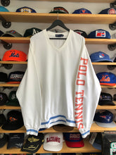 Load image into Gallery viewer, Vintage Ralph Lauren Polo Tennis V-Neck Style Pullover Sweater Size XL
