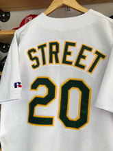 Load image into Gallery viewer, Vintage Russell Athletic Oakland Athletics Huston Street Jersey Size XL
