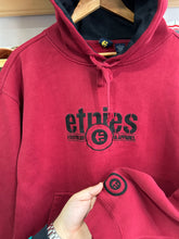 Load image into Gallery viewer, Vintage Etnies Skateboard Hoodie Maroon Large
