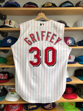 Load image into Gallery viewer, Vintage Russell Athletic Cincinnati Reds Ken Griffey JR Authentic Sleeveless Jersey Size 44/Large
