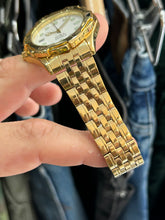 Load image into Gallery viewer, Vintage 1995 Bulova Caravelle Gold Quartz Diver Watch 38MM
