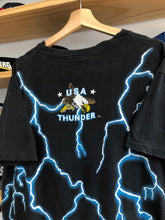 Load image into Gallery viewer, Vintage USA Thunder Tiger AOP Tee Size Large
