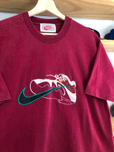 Load image into Gallery viewer, Vintage Nike Embroidered Sneaker Boot Tee Size Large
