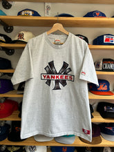 Load image into Gallery viewer, Vintage Nutmeg New York Yankees Embroidered Plaid Logo Tee XL
