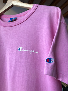 Vintage Champion Spellout Tee Size Large