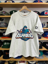 Load image into Gallery viewer, Vintage 90s New York Islanders Fisherman Starter Logo Tee XL
