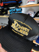 Load image into Gallery viewer, Vintage 1988 Tyson Vs Holmes Boxing Promo Satin Snapback
